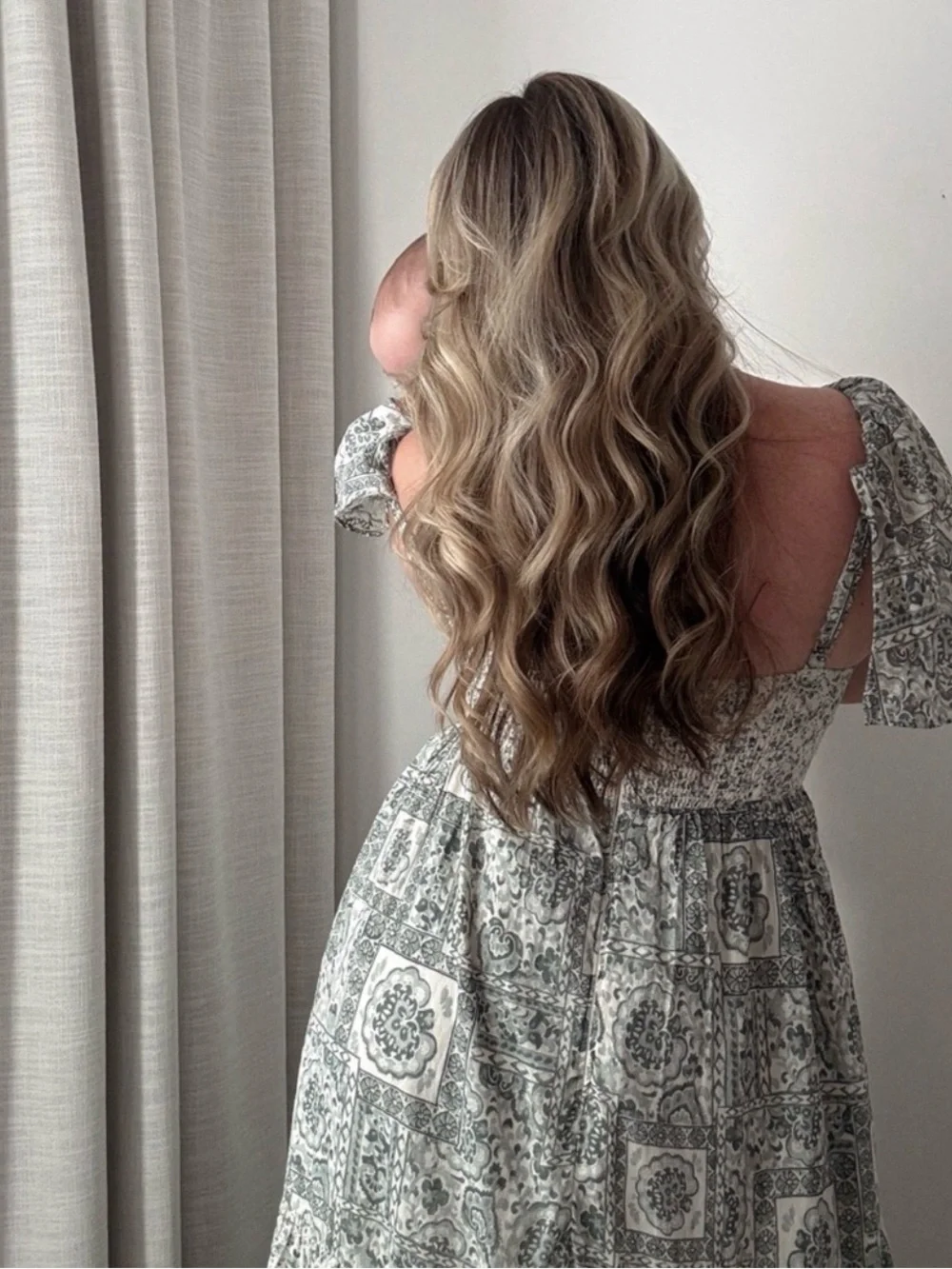 Abercrombie & Fitch Twist-Front Tiered Maxi Dress in the 